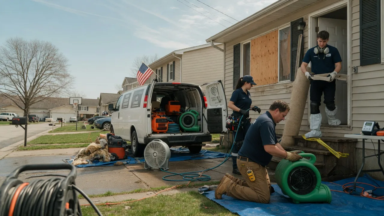 Water Damage Restoration in Springdale, PA near me